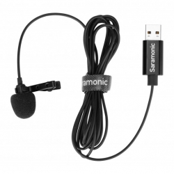 Mikrofon krawatowy Saramonic SR-ULM10 ze złączem USB PC / Mac